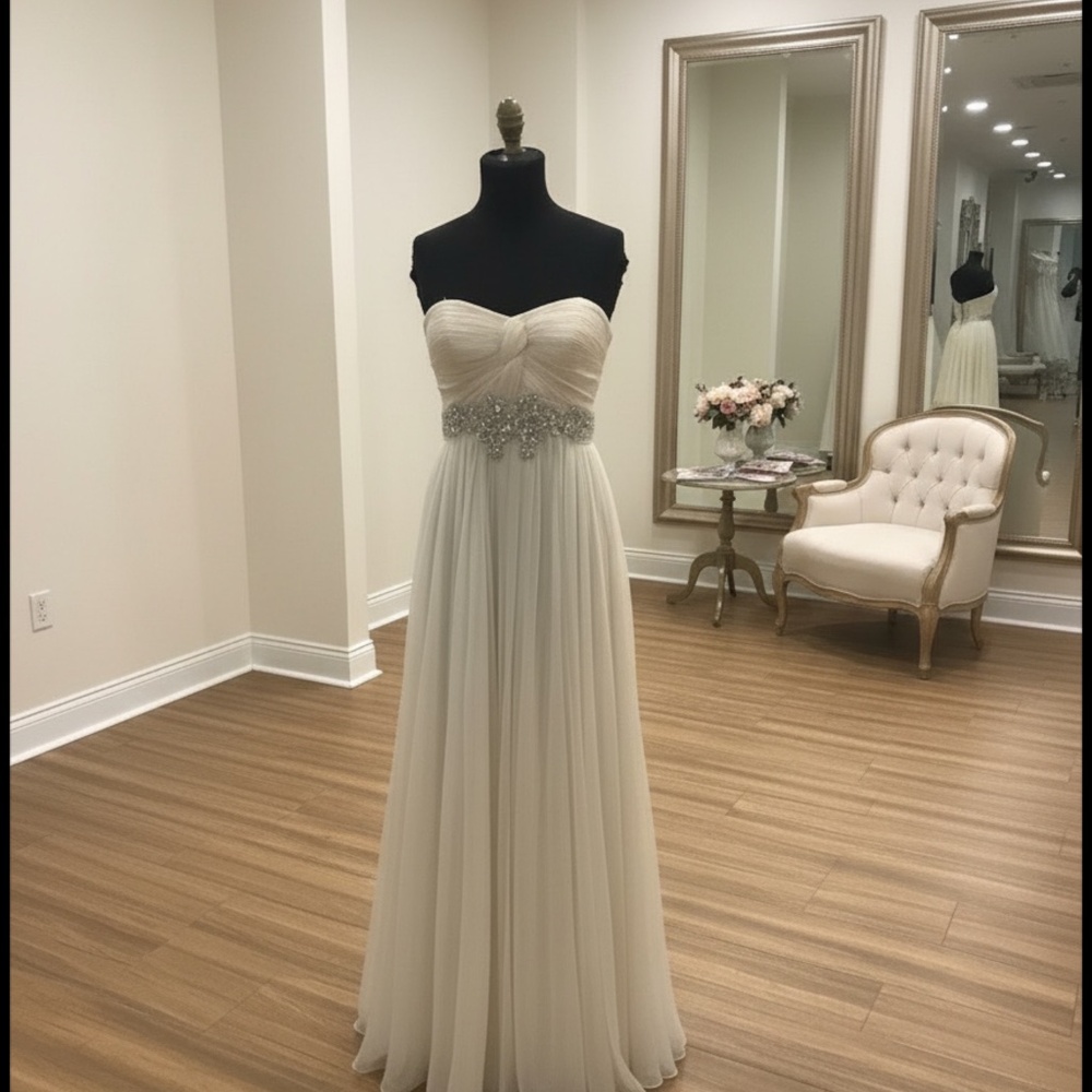 Jenny Packham Silk  Bridal Gown